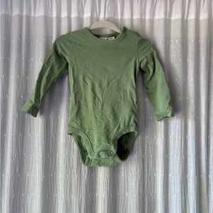 H&M Forest Green Kids Bodysuit